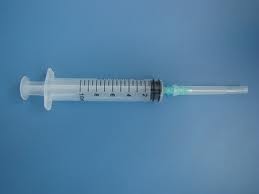 Empty syringes